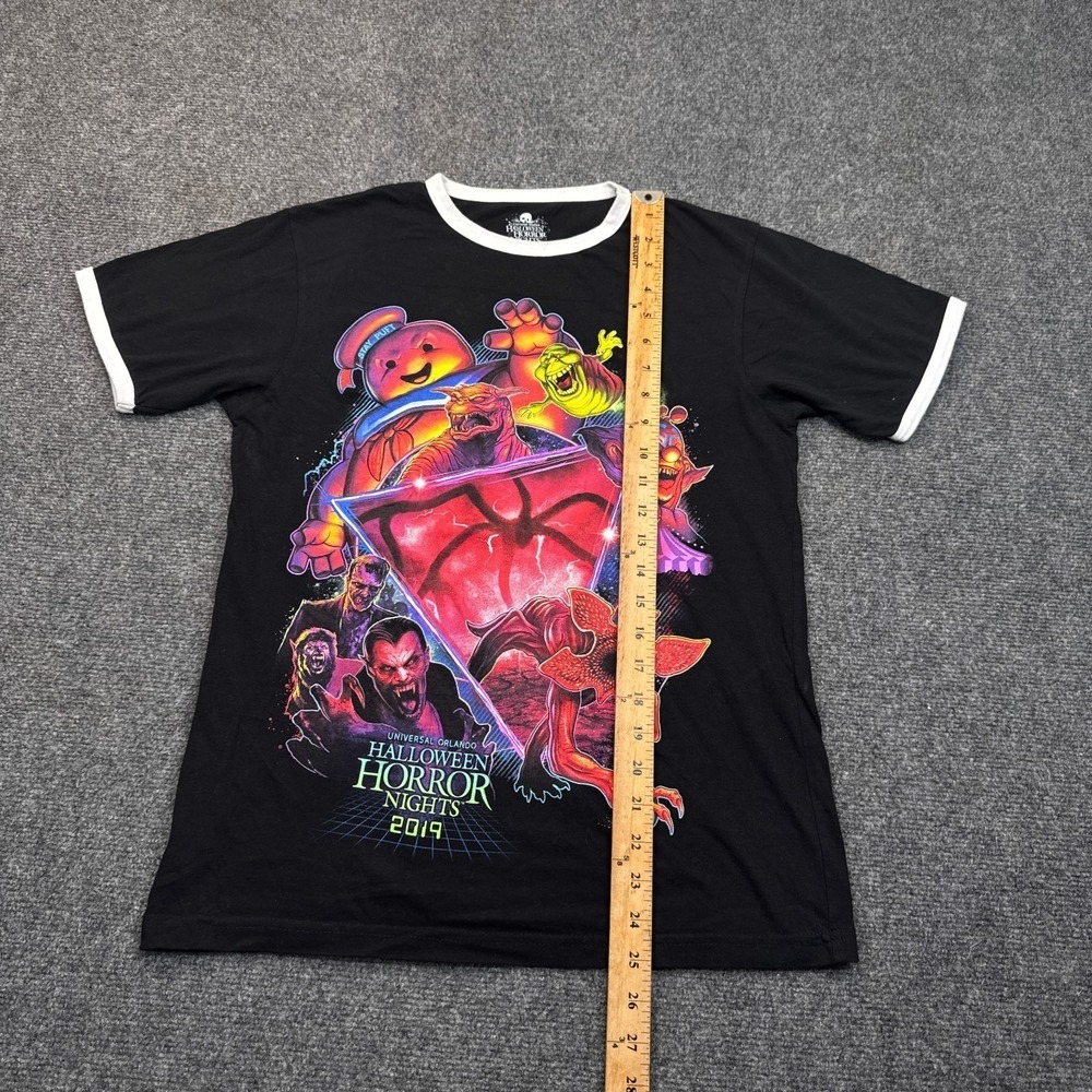 Universal Studios Halloween Horror Nights ringer T-shirt Adult Small Monsters - Picture 8 of 12
